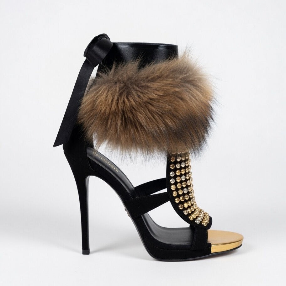 Fur Voltage Heel