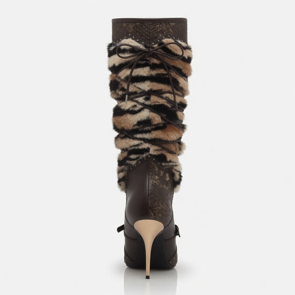 Zebra Vixen Boot