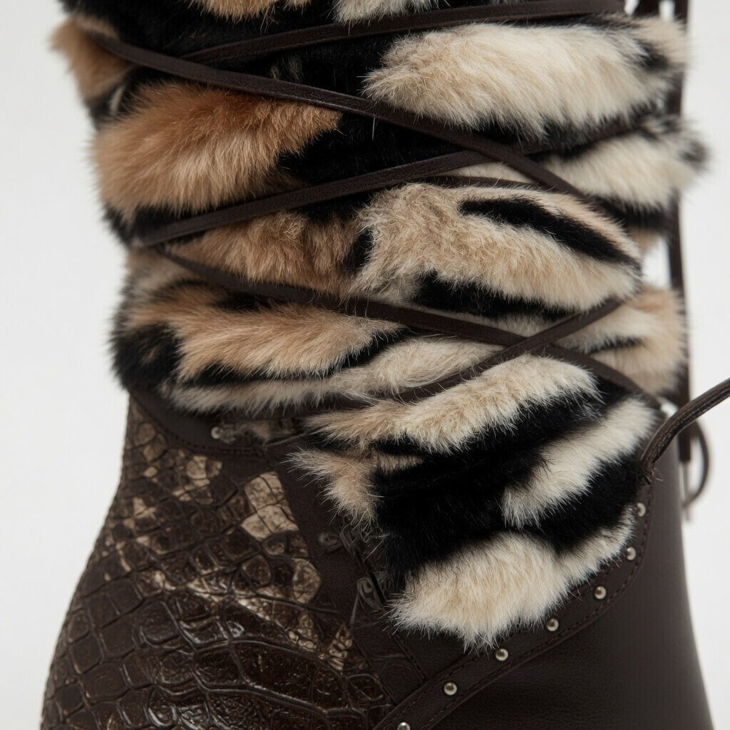 Zebra Vixen Boot