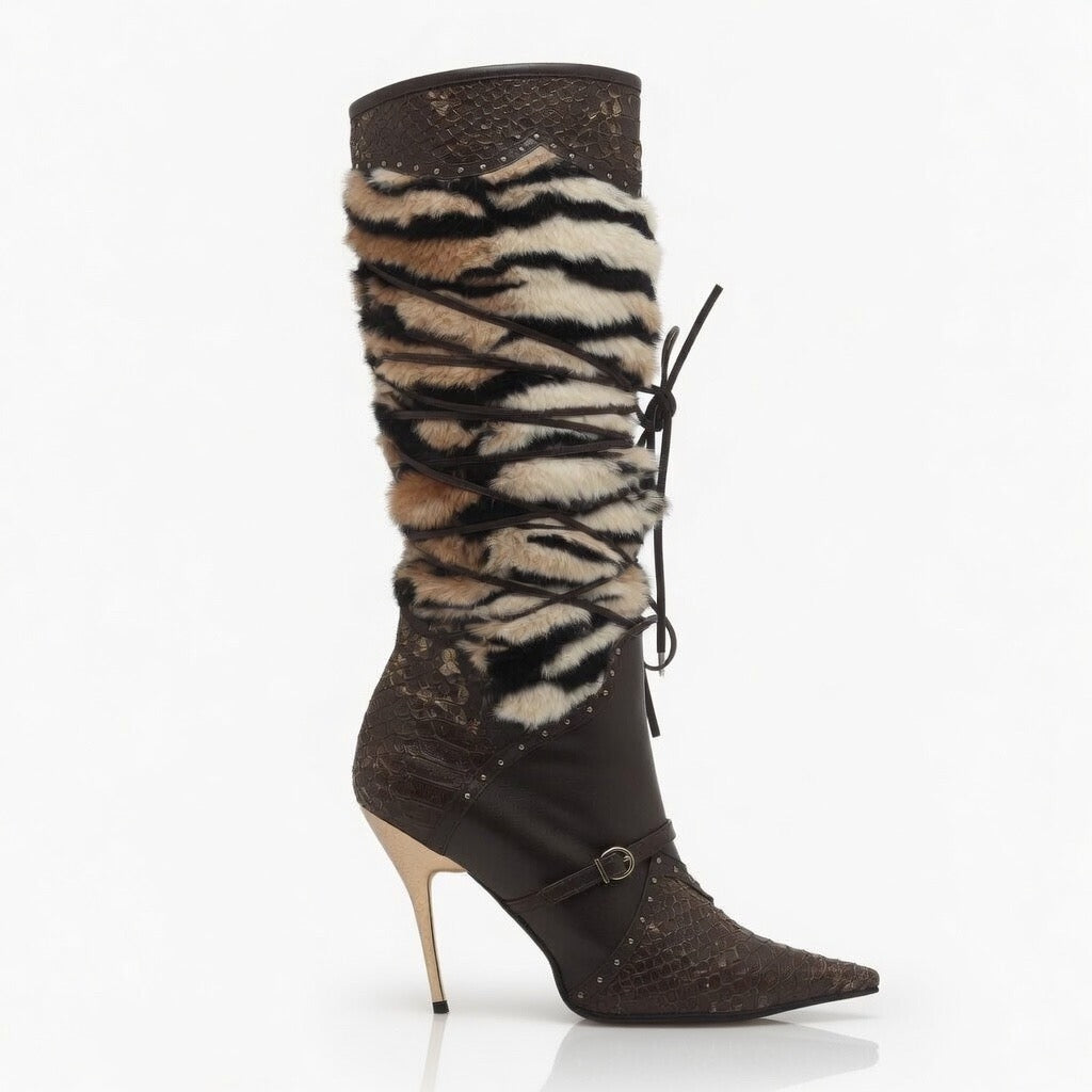 Zebra Vixen Boot