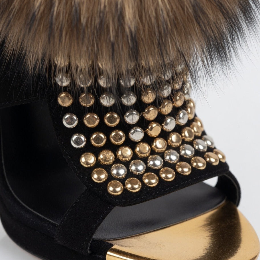 Fur Voltage Heel
