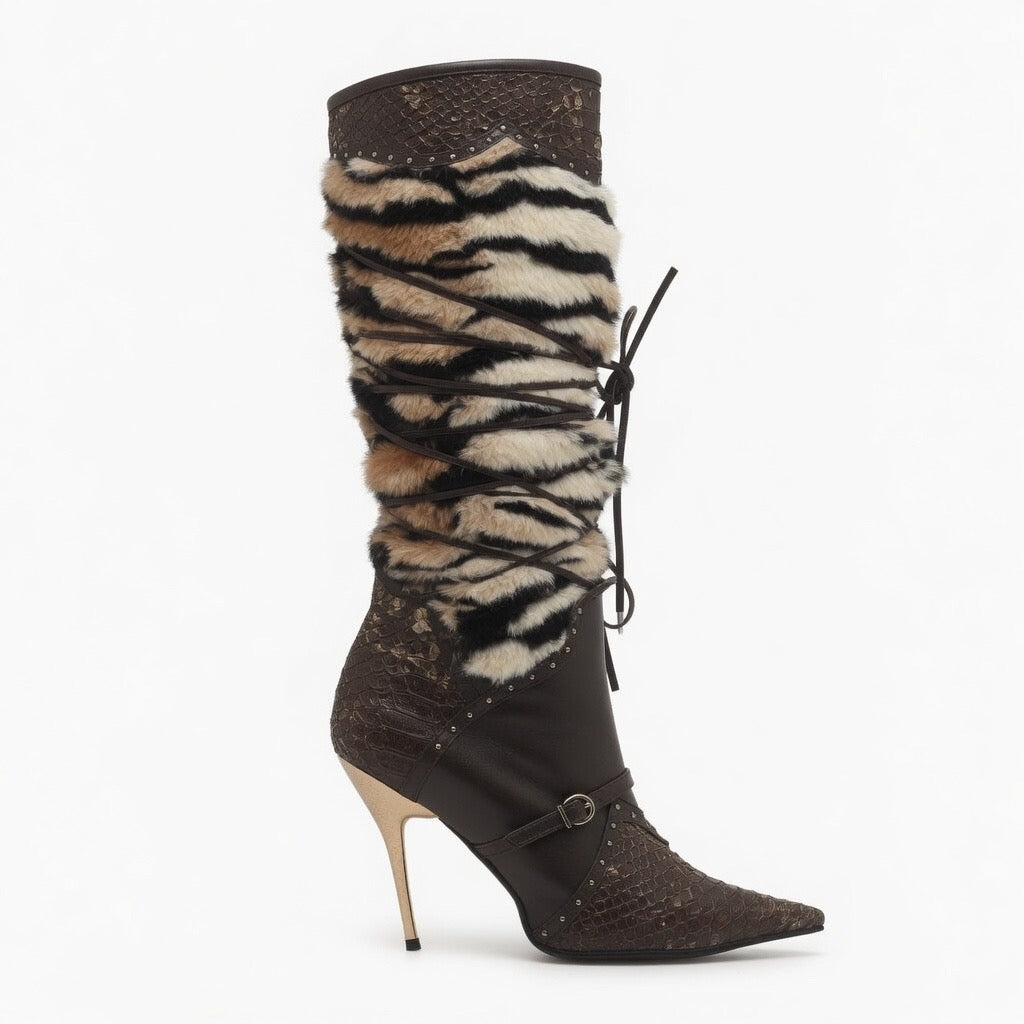 Zebra Vixen Boot