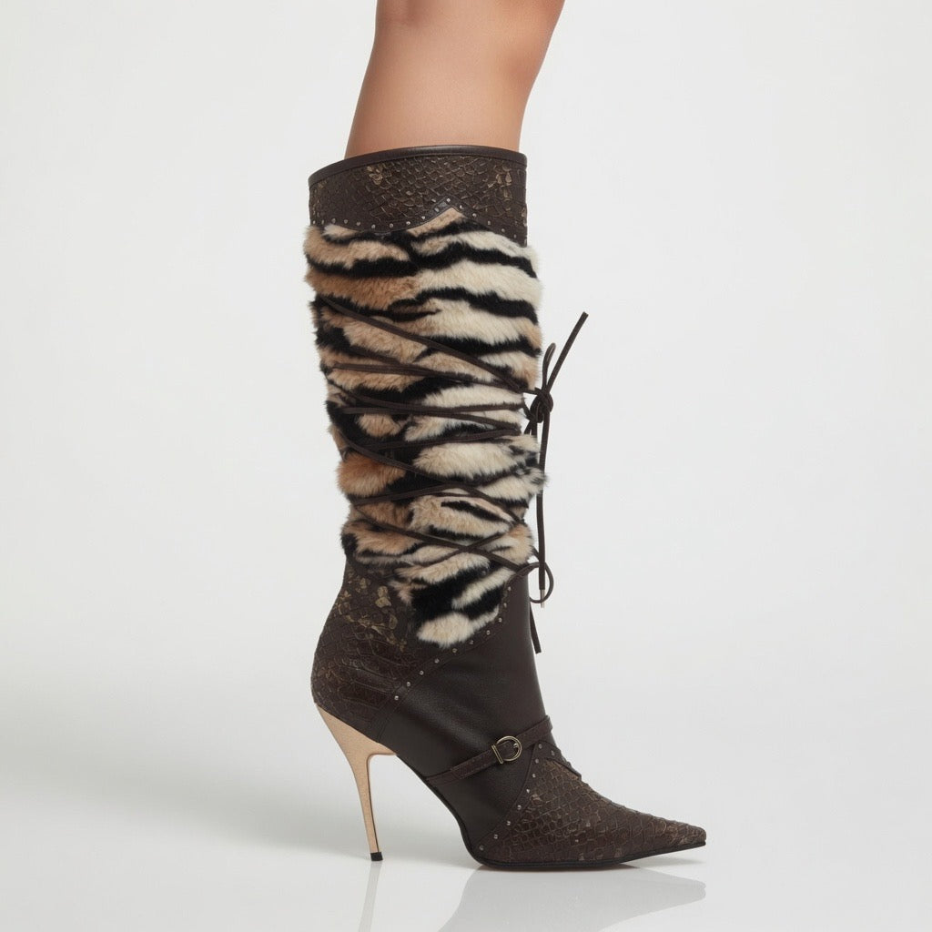 Zebra Vixen Boot