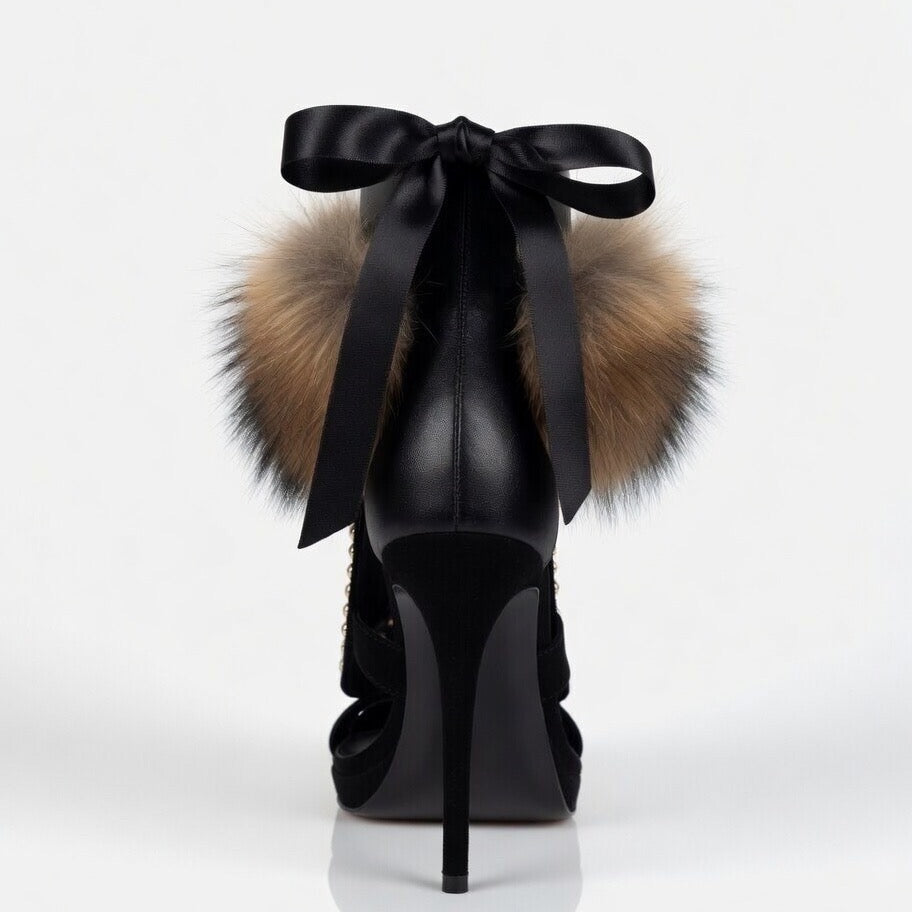 Fur Voltage Heel